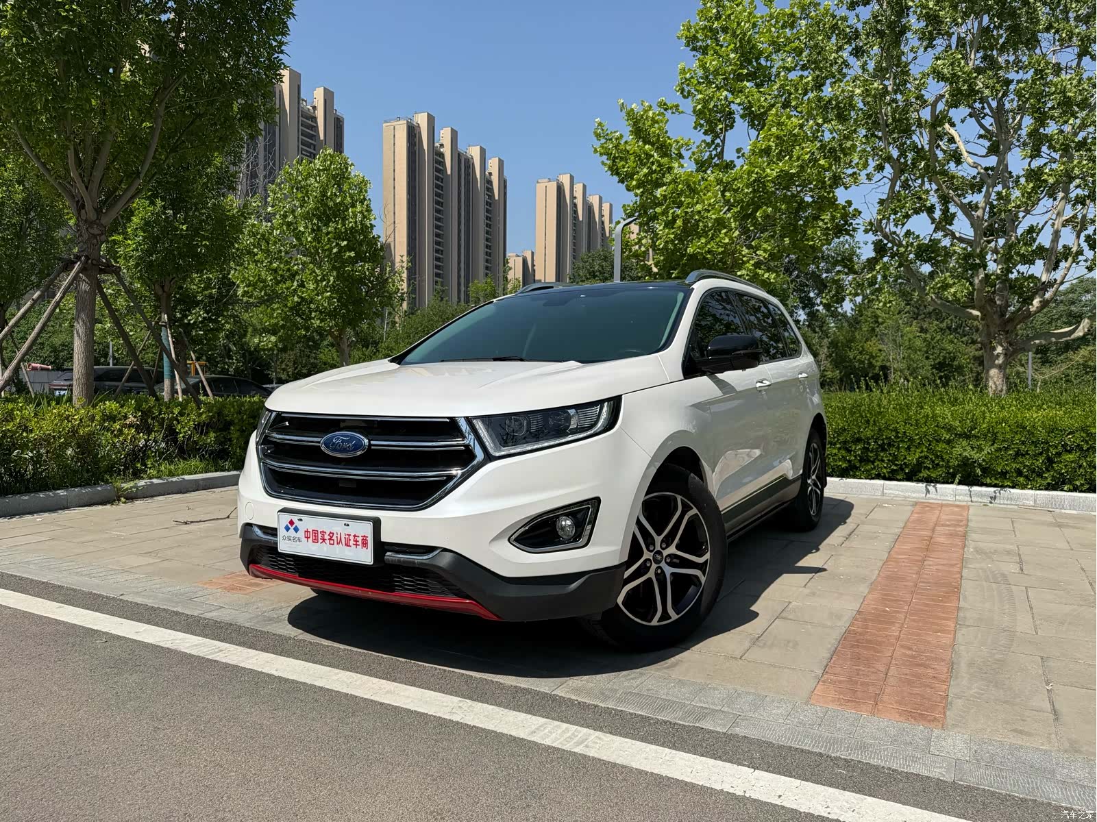 Ford Edge, 2017 все фото