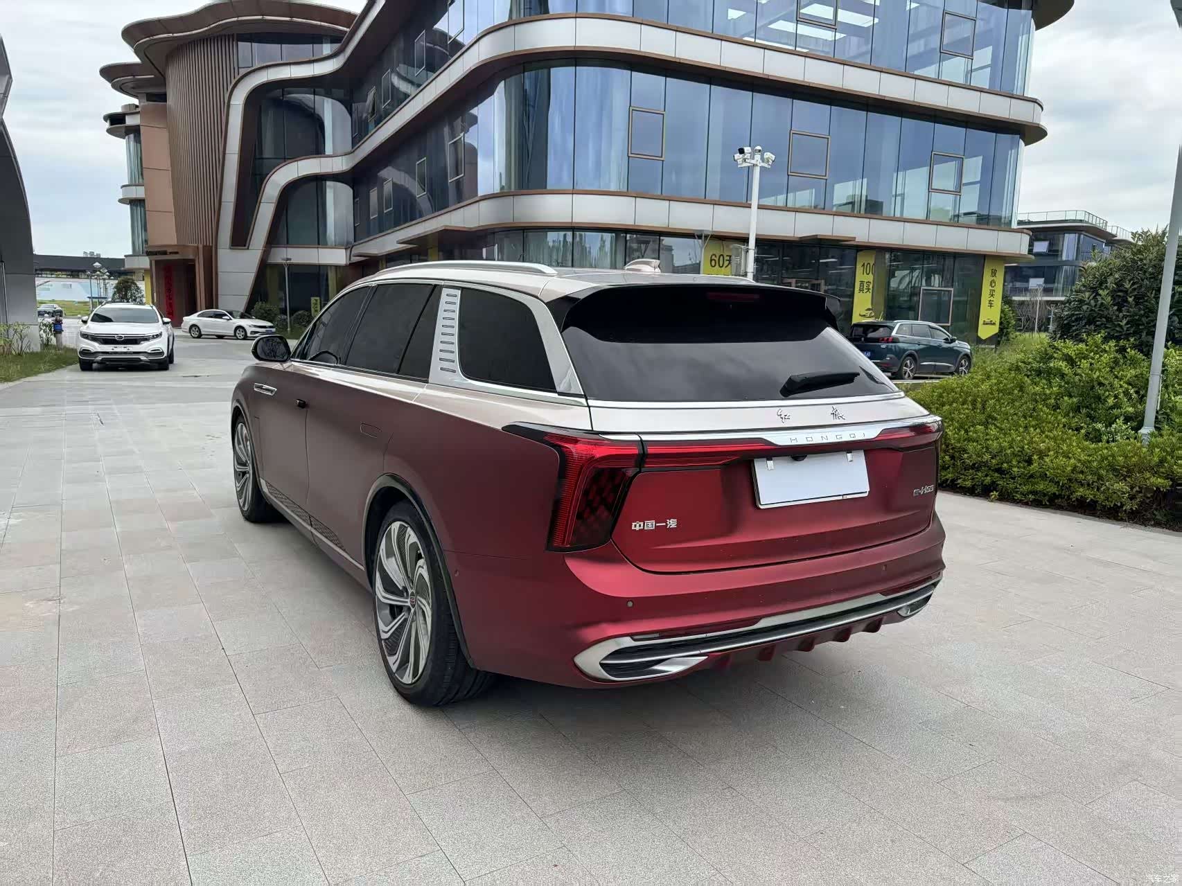 Hongqi E-HS9, 2021 все фото