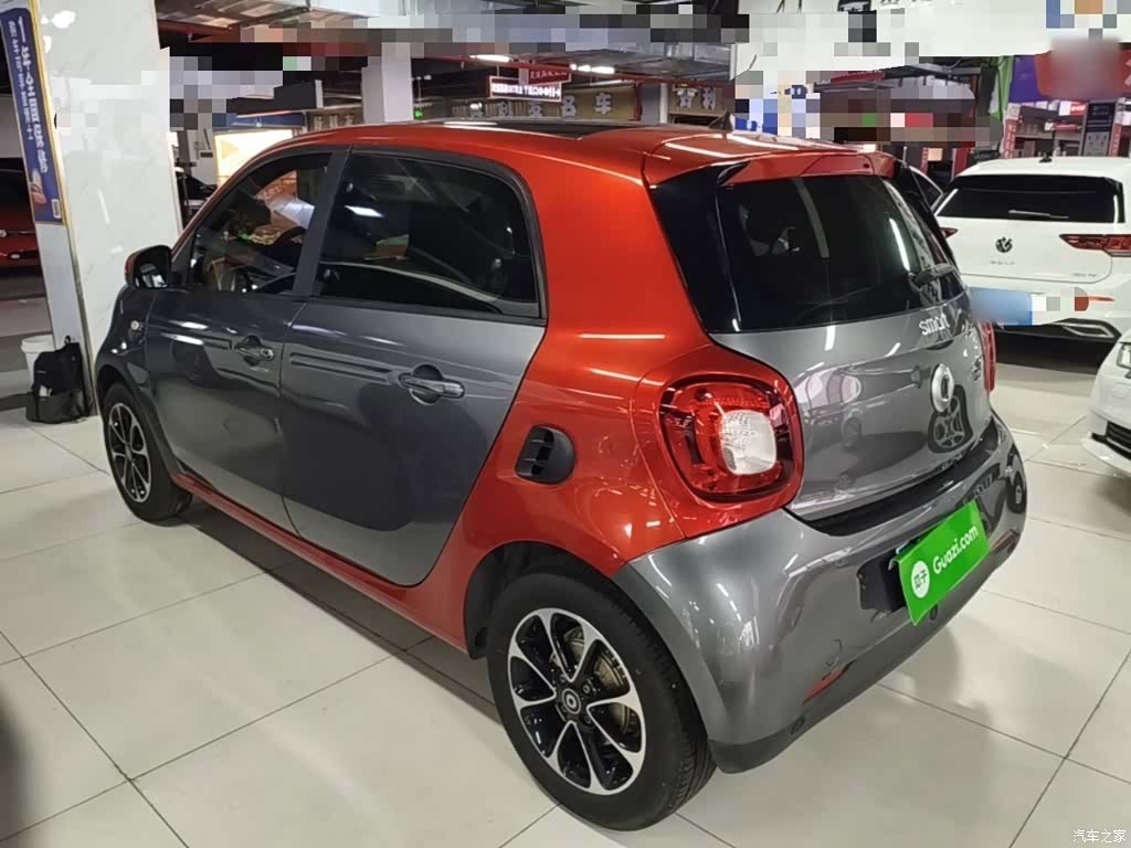 Smart Forfour, 2017 все фото