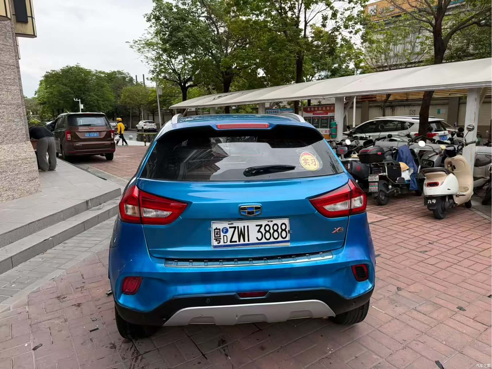 Geely X3, 2018 8
