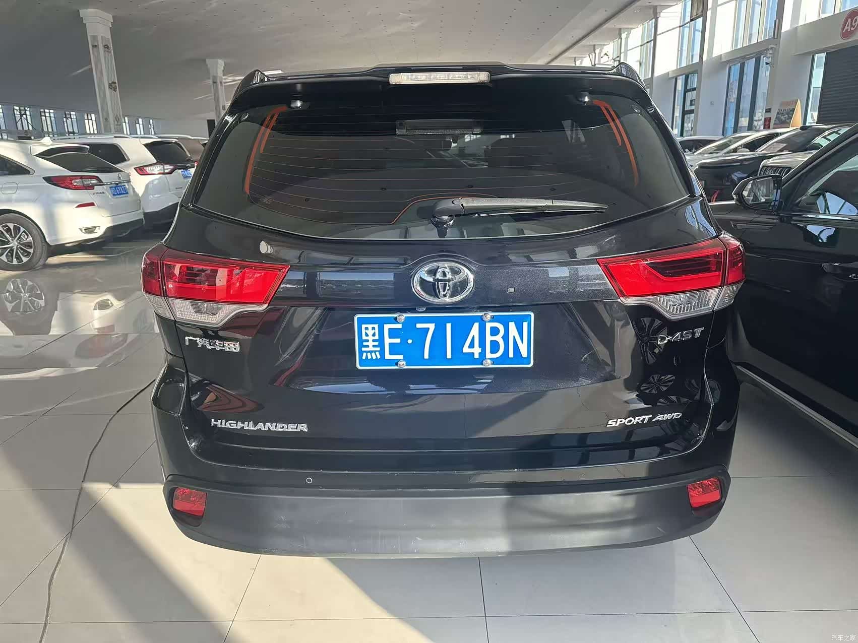 Toyota Highlander, 2020 все фото