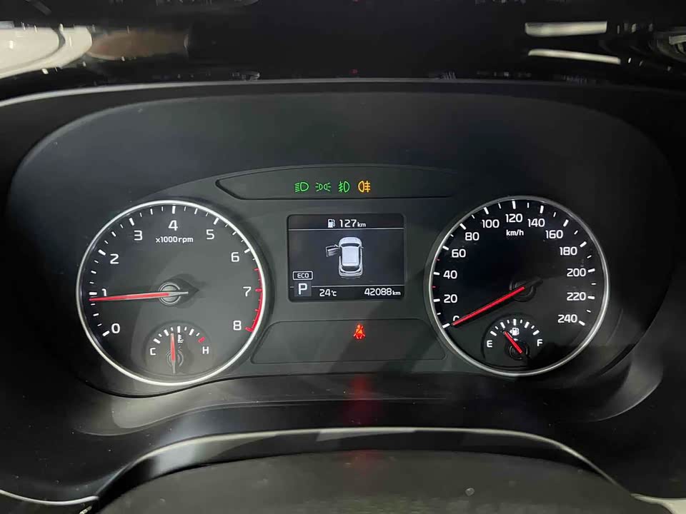 Kia KX3 proud run