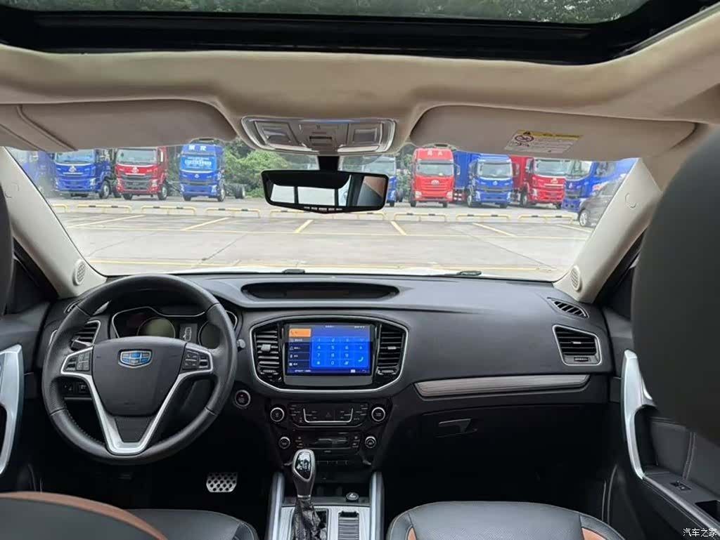 Geely X6, 2017 8