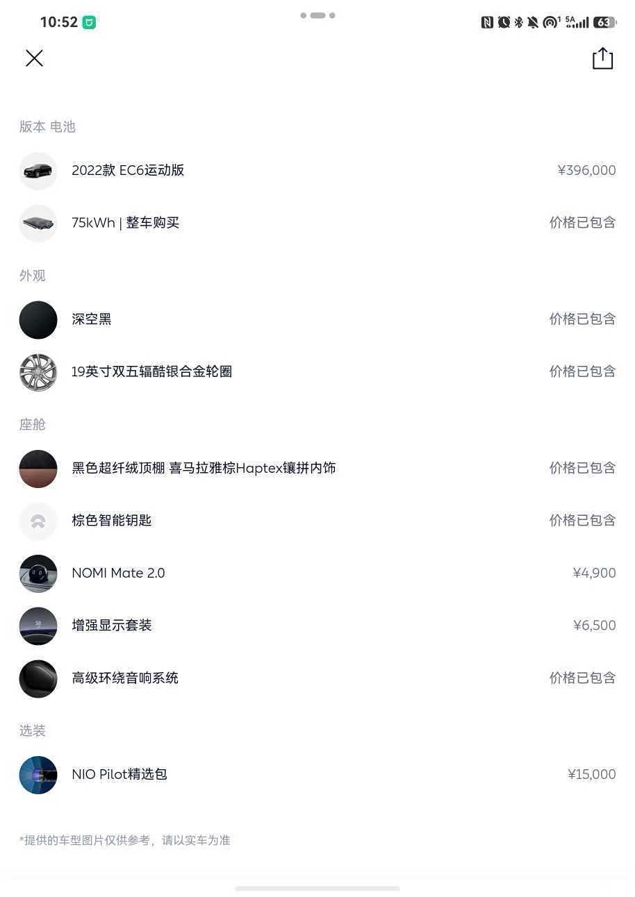 NIO EC6, 2022 2