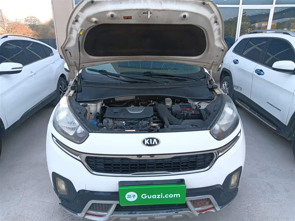 Kia KX3 proud run