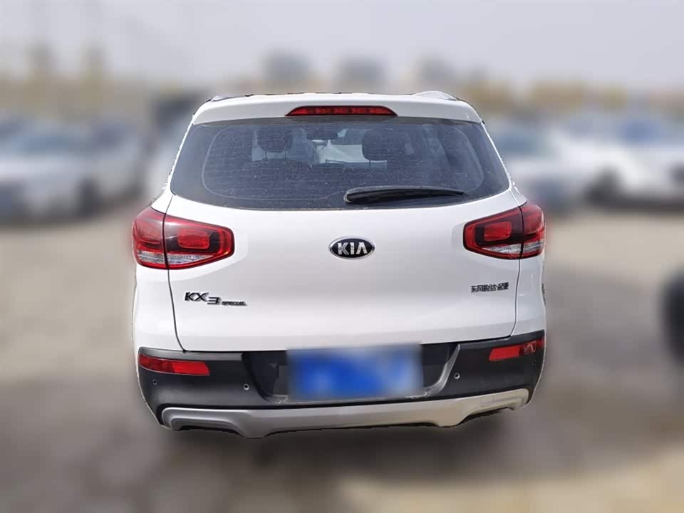 Kia KX3 proud run