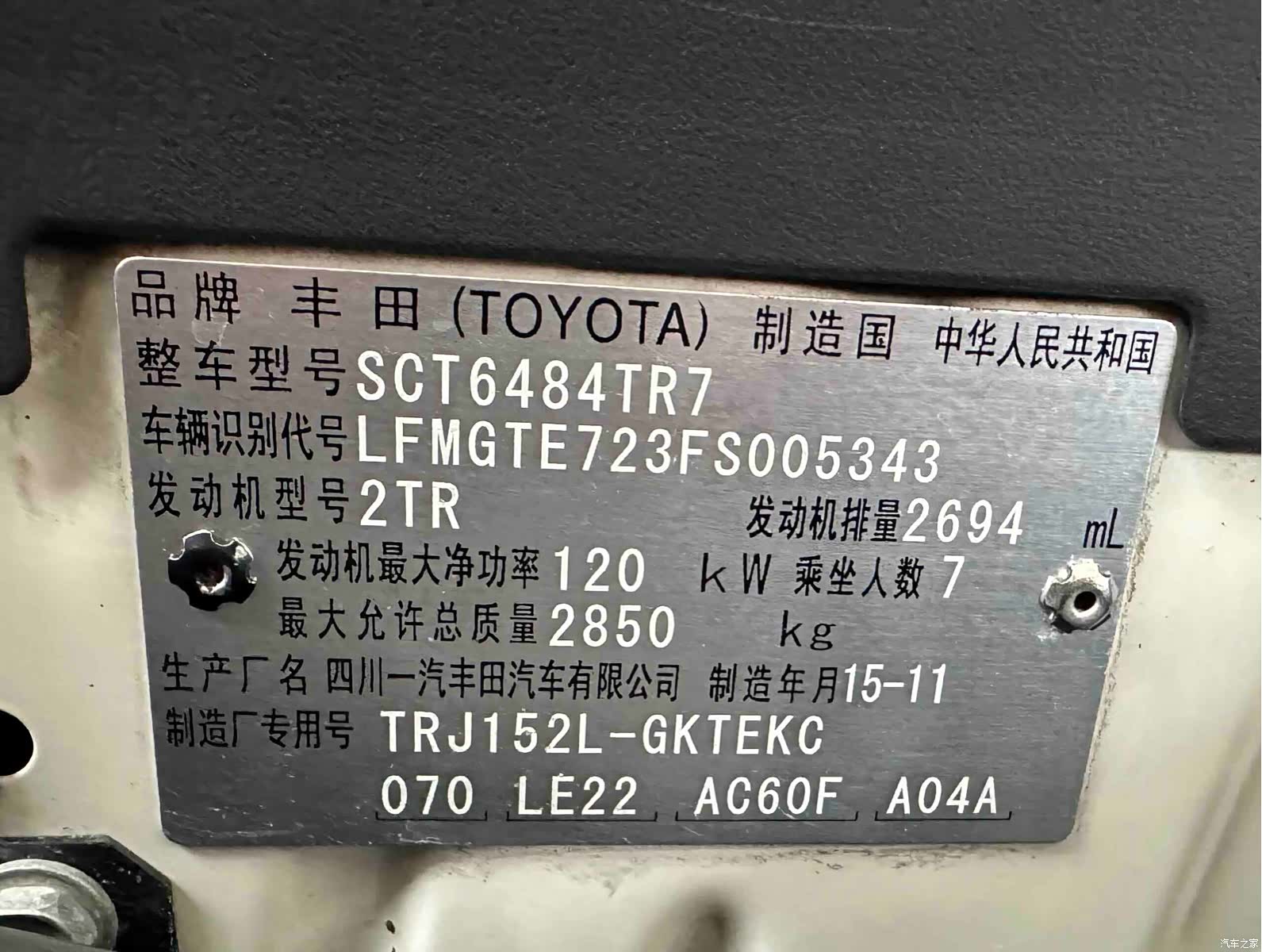 Toyota Prado, 2016 17