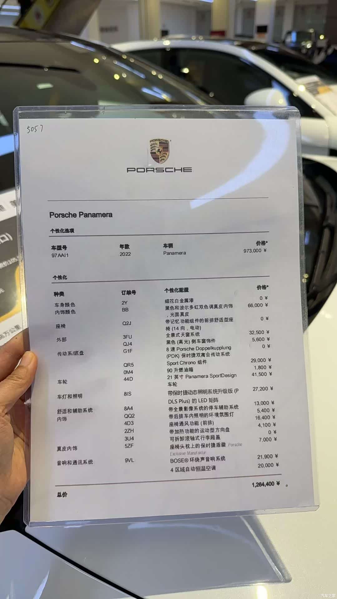 Porsche Panamera, 2022 2