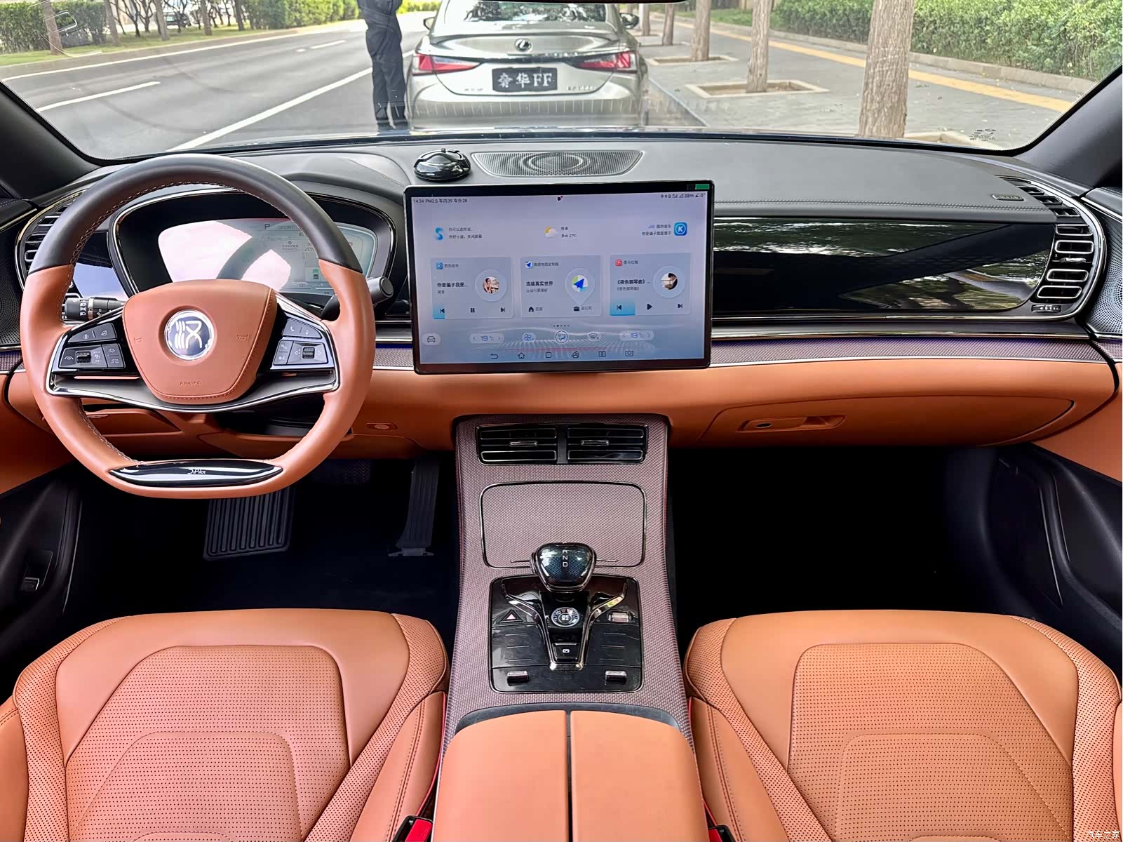 BYD Han, 2022 все фото
