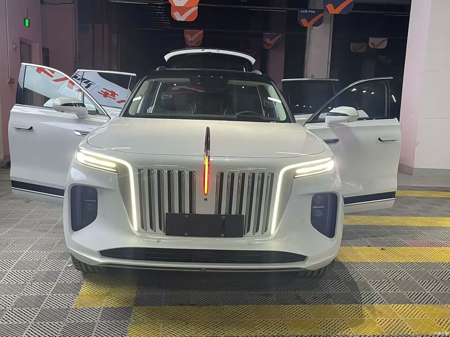 Hongqi E-HS9, 2021 все фото