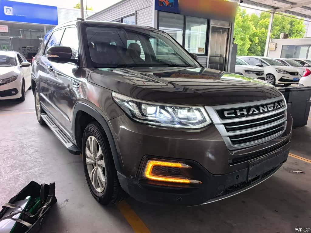 Changan CS95, 2017 4