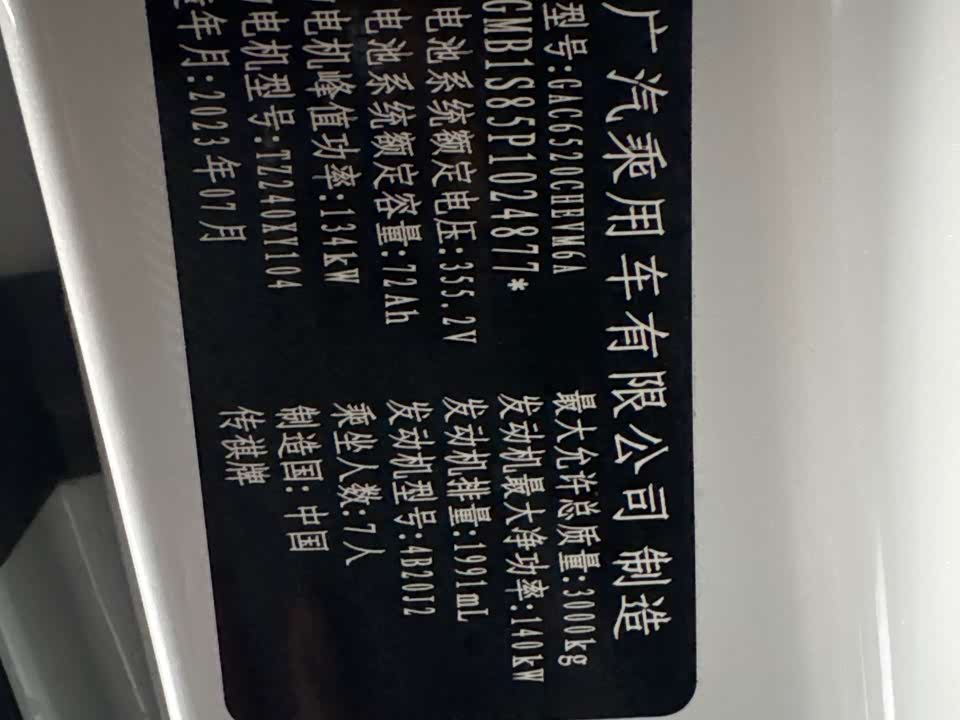 Trumpchi Trumpchi E9