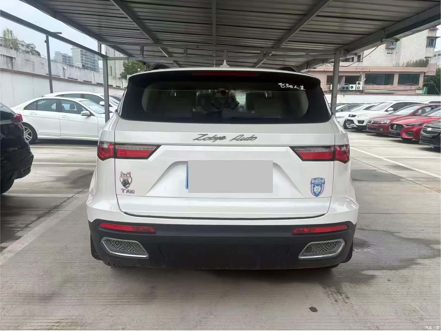 Zotye T700, 2017 8