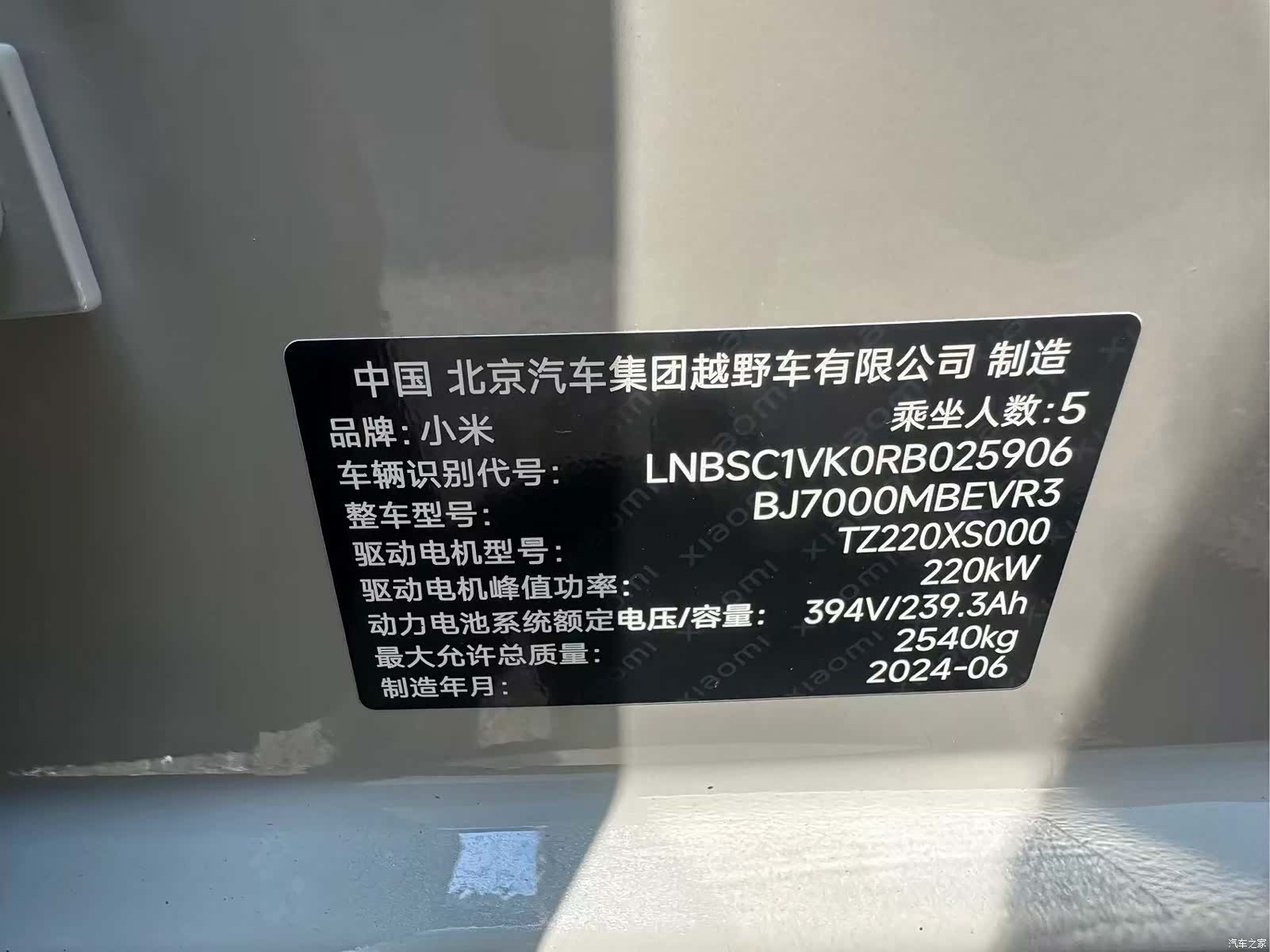 Xiaomi SU7, 2024 все фото