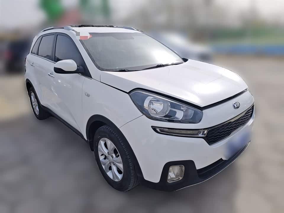Kia KX3 proud run