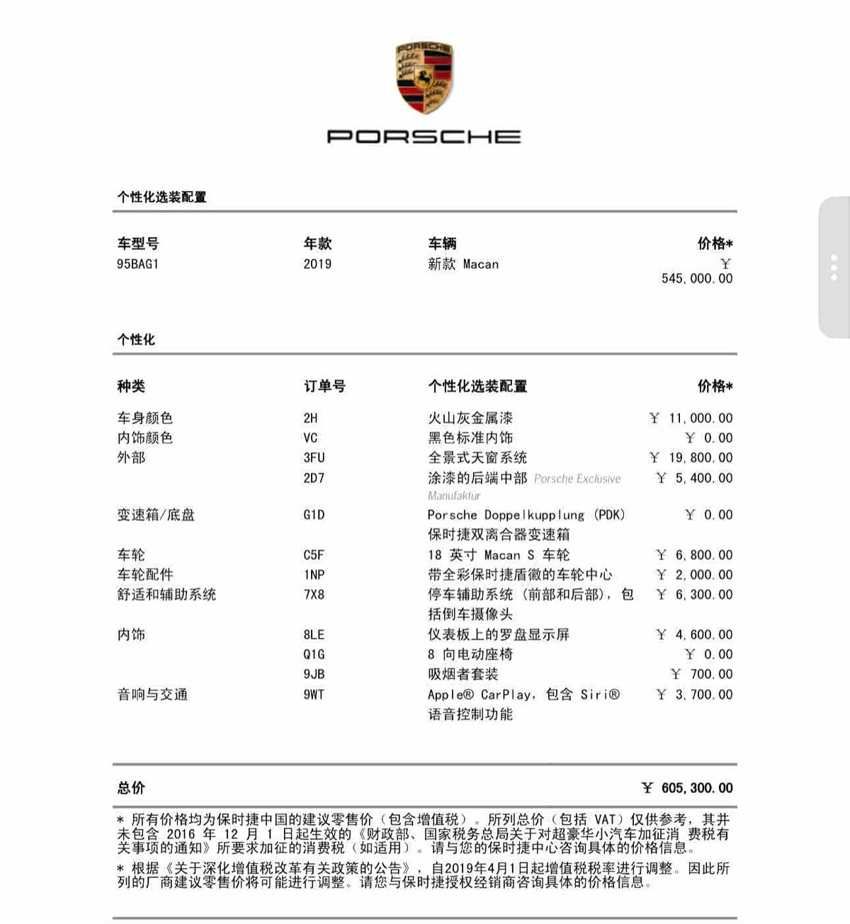 Porsche Macan, 2019 20