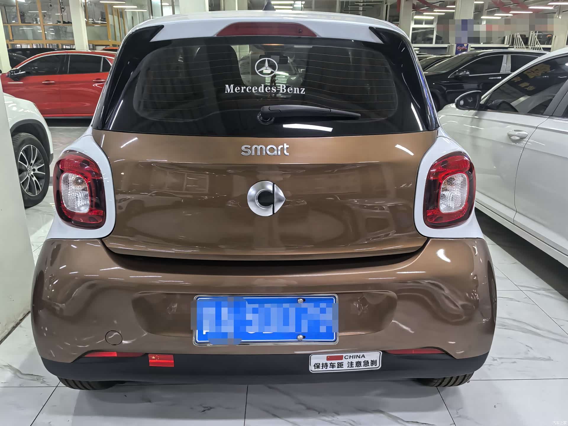 Smart Forfour, 2017 все фото