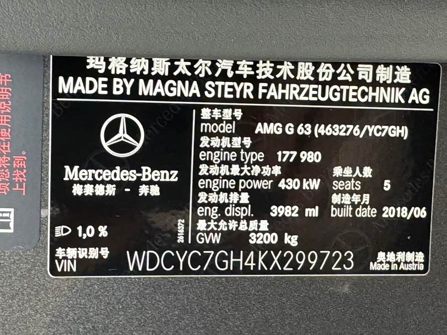 Mercedes-Benz G-Class AMG 2019, фото 21