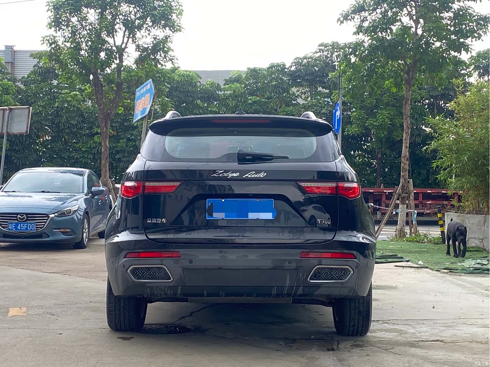 Zotye T700, 2017 9