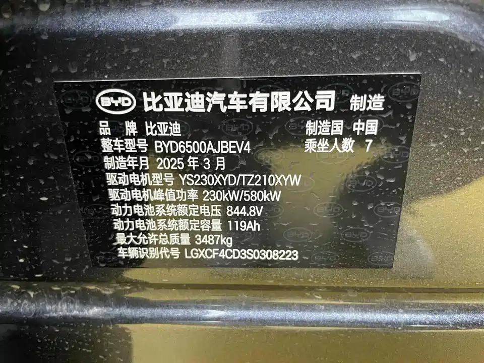 BYD Tang L
