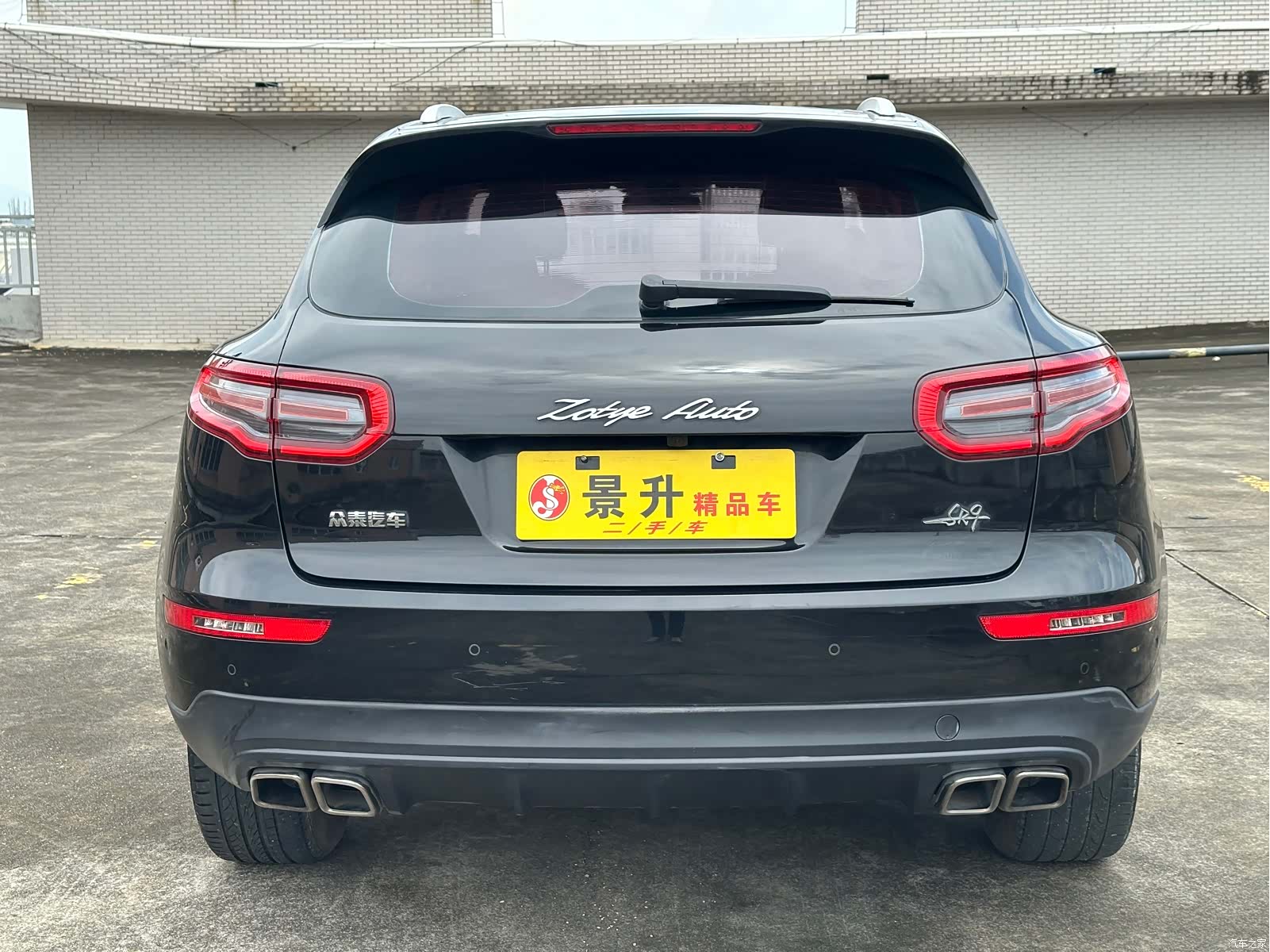 Zotye SR9, 2017 6