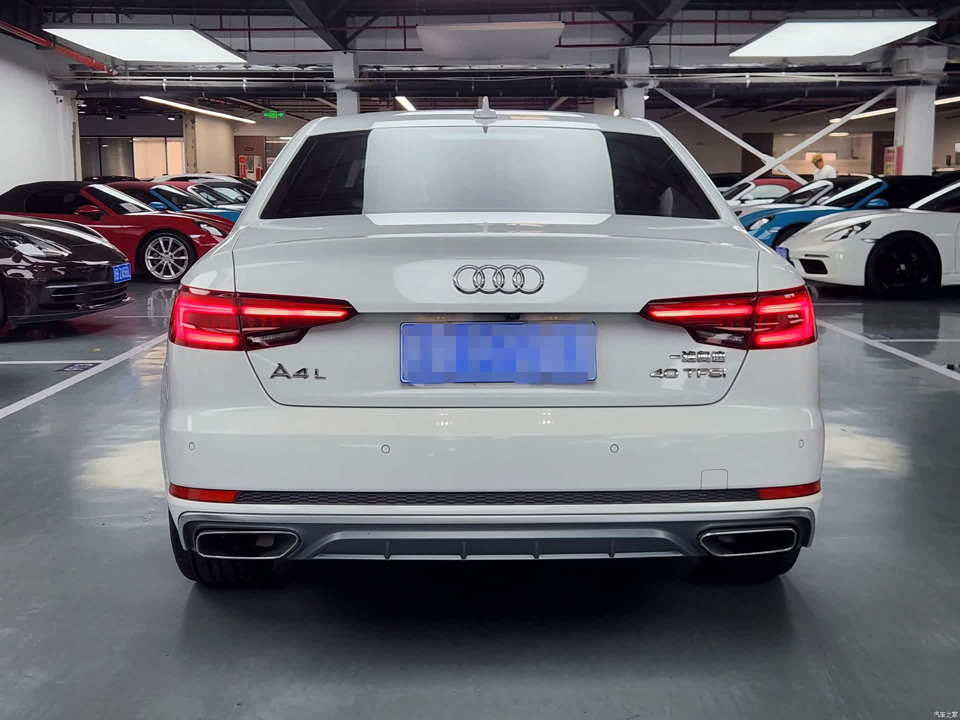 Audi A4L, 2017 12
