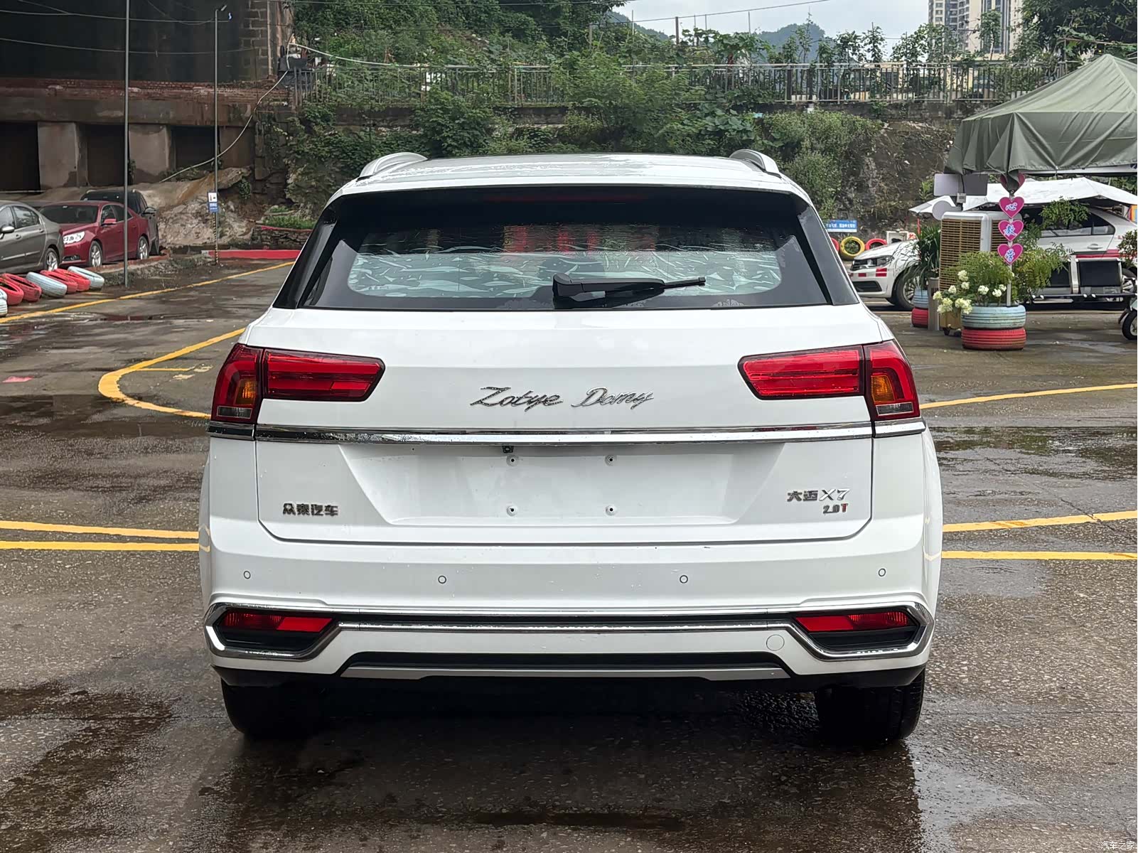 Zotye X7, 2018 все фото