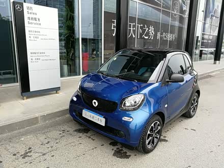 smart fortwo 2017款 1.0l 魅蓝特别版